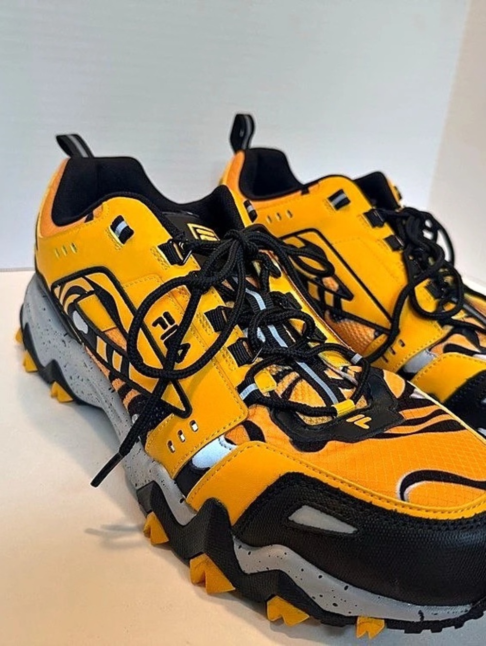 Fila Trailblazer Trail Sneakers Yellow & Black US 13